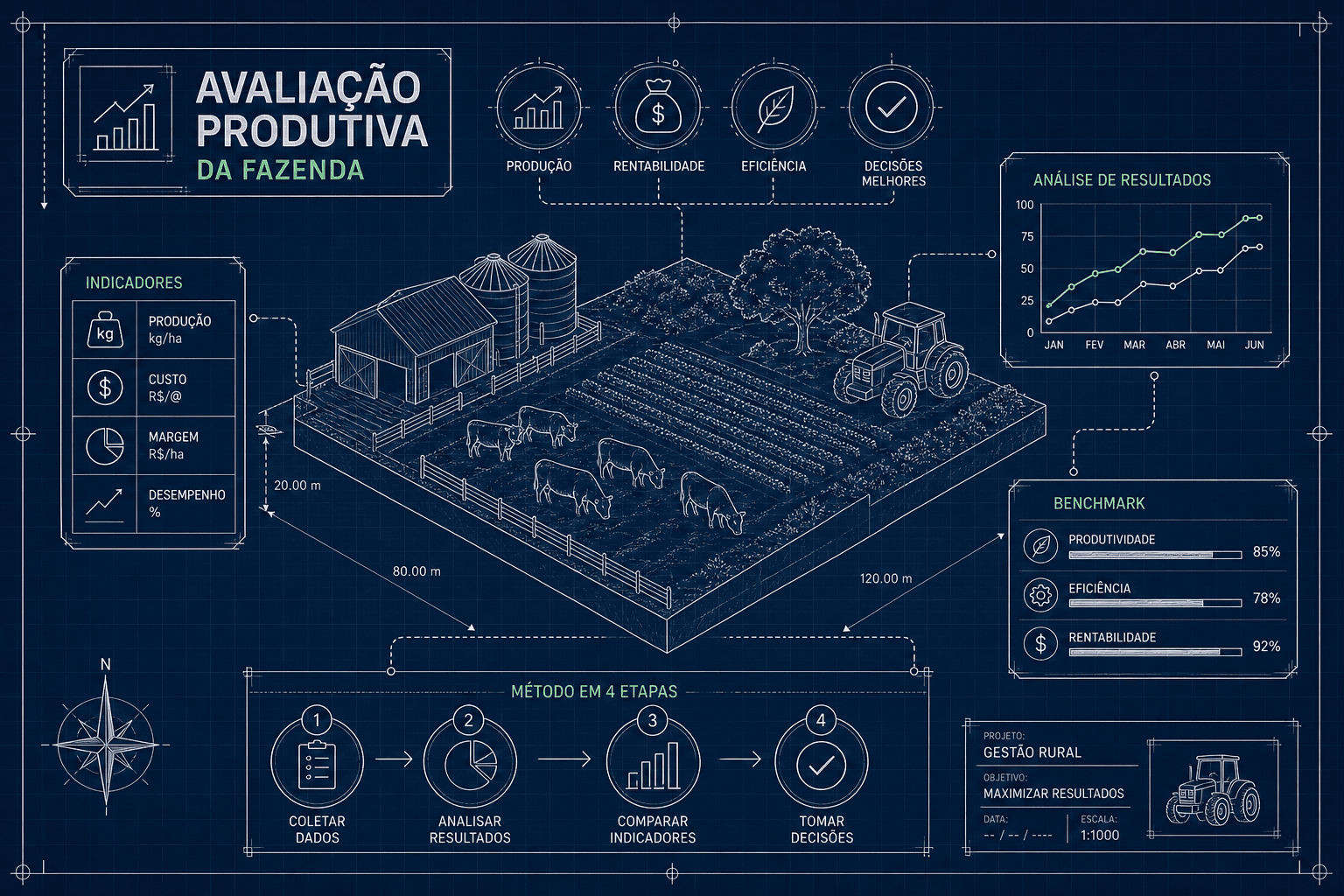Como Fazer a Avaliação Produtiva de uma Fazenda no Brasil